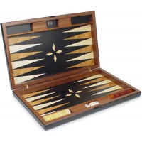 high quality custom acrylic backgammon with chips and dice set